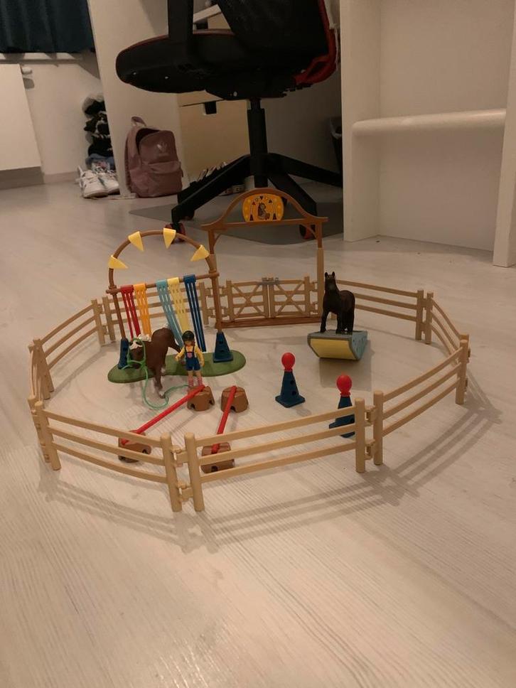 Schleich agility training pony - 42481 - Compleet, Verzamelen, Speelgoed, Zo goed als nieuw, Ophalen of Verzenden