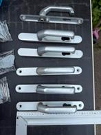 Deurklinkset binnen en buitenrozet, Ophalen of Verzenden, Gebruikt, Overige materialen, Klink of Kruk