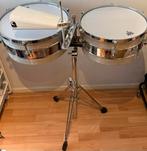 Sheila E Timbales set inclusief cowbell en stand Toca, Ophalen, Zo goed als nieuw, Overige soorten