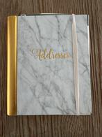 Gloednieuw adressenboek marmer, Ophalen of Verzenden, Nieuw