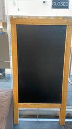 Reklame bord stoepbord, Ophalen of Verzenden, Zo goed als nieuw, Krijtbord