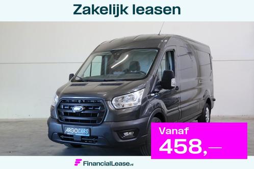 Ford Transit 350 2.0 TDCI L3/H2 AUTOMAAT 360 CAMERA TREKHA, Auto's, Bestelauto's, Bedrijf, Lease, Financial lease, 360° camera