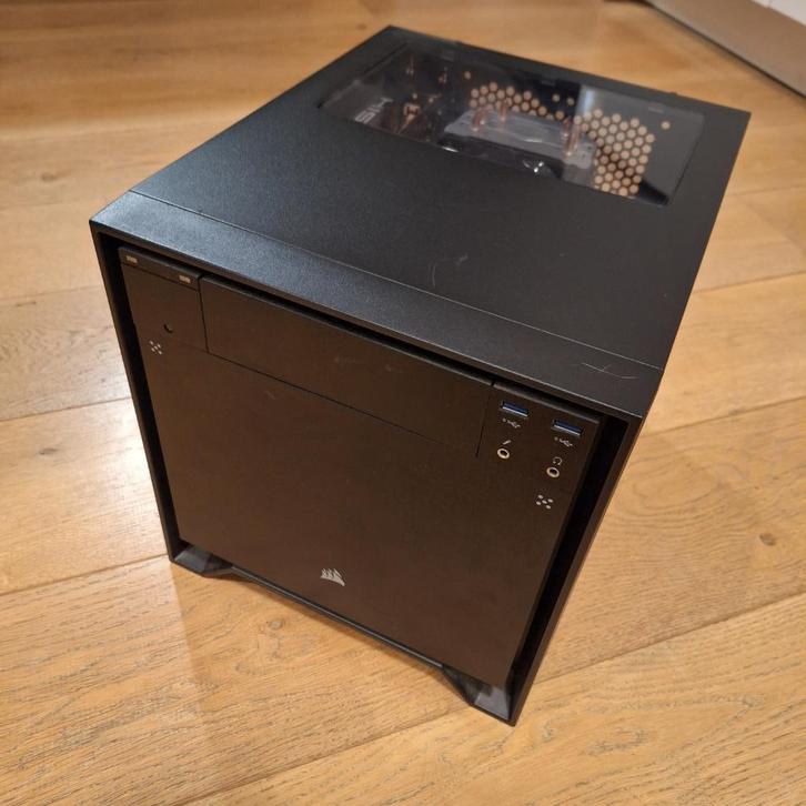 Mini Game PC met AMD Radeon RX 480 8GB, Computers en Software, Desktop Pc's, Gebruikt, 3 tot 4 Ghz, SSD, 16 GB, Met videokaart
