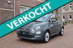 Fiat 500 C Lounge TwinAir | Cabrio | Navigatie | Airco Autom, Voorwielaandrijving, Gebruikt, Zwart, Cabriolet