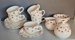 Clayre & Eef Servies met Roosjes, Ophalen of Verzenden, Zo goed als nieuw, Overige stijlen, Aardewerk
