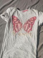 Tshirt maat 8 tot 9 jaar, Ophalen, Zo goed als nieuw, Grijs, Korte mouw