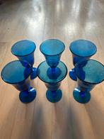 Wijnglas bubbeltjes 6 stuks, Ophalen of Verzenden, Zo goed als nieuw, Overige typen