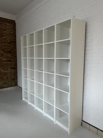 Vijf IKEA BILLY Boekenkasten - Complete Set - afbeelding 2