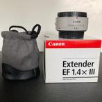 Canon Extender EF 1,4 lll, Audio, Tv en Foto, Fotografie | Lenzen en Objectieven, Ophalen of Verzenden, Zo goed als nieuw, Toebehoren