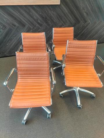 Luxy Leren Bureaustoel beschikbaar voor biedingen