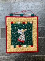 Kerst quilt 50x45 cm, handgemaakt, Diversen, Kerst, Ophalen of Verzenden, Nieuw