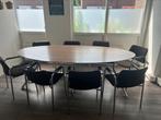 Eettafel en stoelen, Huis en Inrichting, Gebruikt, 200 cm of meer, Ophalen of Verzenden, Vijf personen of meer