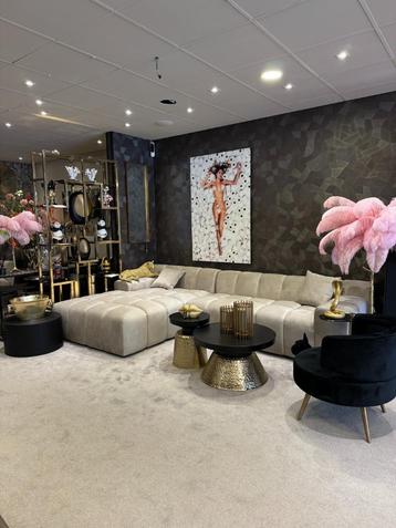 Bank Cube 3 zits + Lounge Richmond Interiors beschikbaar voor biedingen