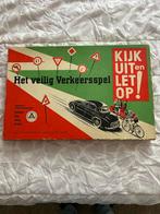Veilig Verkeersspel - Jaren 60 - In bespeelde staat, Een of twee spelers, Ophalen of Verzenden, Gebruikt