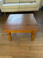 Grenen salon tafel vierkant 2X, Huis en Inrichting, Tafels | Salontafels, Ophalen, Gebruikt, 50 tot 100 cm, Vierkant