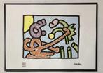 Keith Haring : litho op groot formaat, Antiek en Kunst, Ophalen of Verzenden