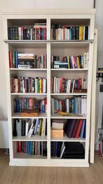 Grote boekenkast met ladder – 128 x 50 x 232 cm – demontabel, Ophalen, Met plank(en), 100 tot 150 cm, 200 cm of meer