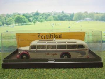 1950 Mercedes Benz O5000 - Brekina RHEINGOLD met certificaat beschikbaar voor biedingen