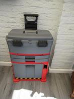 Kunststof gereedschap trolley, Ophalen of Verzenden, Zo goed als nieuw