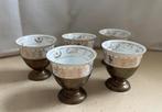 Mooie set van 5 Turkse of Noord-Afrikaanse thee kommetjes, Overige typen, Ophalen of Verzenden, Zo goed als nieuw, Overige stijlen