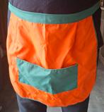 Vintage keukenschort oranje/groen, Ophalen of Verzenden, Huis en Inrichting