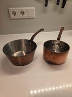 Mauviel koperen sauspannen, Huis en Inrichting, Ophalen of Verzenden, Gebruikt, Overige materialen