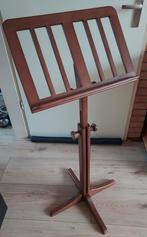 Houten Muziekstandaard, Muziek en Instrumenten, Standaards, Ophalen of Verzenden, Zo goed als nieuw, Muziekstandaard, Klarinet