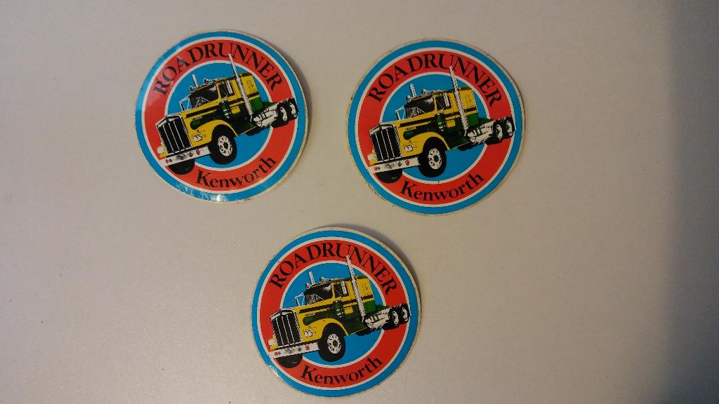 Kenworth Roadrunner vrachtwagen vrachtauto sticker truck, Verzamelen, Ophalen of Verzenden, Zo goed als nieuw, Auto of Motor