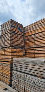 Geschaafd balkhout 155mm x 55mm baddinghout, Doe-het-zelf en Verbouw, Hout en Planken, Ophalen, Gebruikt, 200 tot 250 cm, 50 mm of meer