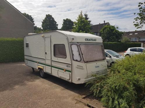 Chateau Cantara 495 van 1996, Caravans en Kamperen, Caravans, Particulier, tot en met 4, 1000 - 1250 kg, Rondzit, Chateau, Vast bed