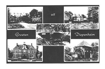 979019 Diepenheim Ov 1956 _Nette oude kaart Niet gelopen beschikbaar voor biedingen