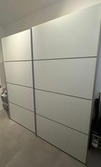 Ikea Kast wit met schuifdeuren kledingkast 200 x 183 x 61,5, Huis en Inrichting, Kasten | Kledingkasten, Ophalen, 200 cm of meer
