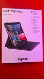 Logitech SLIM FOLIO PRO for iPad Pro 11-inch 2018, Gebruikt, Logitech, 11 inch, Bescherming voor- en achterkant