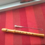 Houten blokfluit, Ophalen of Verzenden, Gebruikt, Dwarsfluit