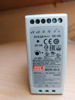 Mean Well MDR-60-5 DIN-rail Voeding 5V 10A, Ophalen of Verzenden