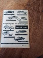 Advertentie Dinky Toys 8 Porsche, Sunbeam, Hillman, Austin,, Auto's, Ophalen of Verzenden, Zo goed als nieuw