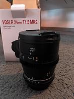 Samyang 24mm T1.5 MK2 VDSLR, Ophalen of Verzenden, Zo goed als nieuw, Groothoeklens