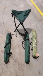 4x Opvouwbare Camping stoeltjes/vis kruk €2,50/stuk, Caravans en Kamperen, Kampeermeubelen, Ophalen, Gebruikt, ., Campingstoel