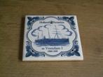 tegeltje/onderzetter ss veendamI 1888-1898 holland america, Verzamelen, Scheepvaart, Ophalen of Verzenden, Zo goed als nieuw, Motorboot