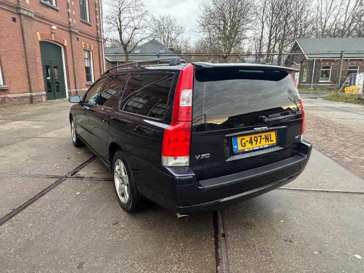 Volvo V70 2.5 T AUT 2004 Blauw, Auto's, Volvo, Particulier, V70, Airbags, Airconditioning, Bluetooth, Climate control, Cruise Control