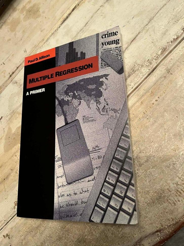 Multiple Regression, Boeken, Studieboeken en Cursussen, Zo goed als nieuw, Overige niveaus, Alpha, Ophalen of Verzenden