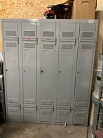 Stalen Lockerkast - Industrieel Design, Huis en Inrichting, Kasten | Lockerkasten, Ophalen, Gebruikt