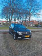 Dacia Sandero 0.9 Tce 90pk Bi-fuel SL Stepway 2017 Zwart, Auto's, Dacia, 898 cc, 1090 kg, Zwart, 580 kg