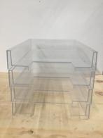 Postvakken Organizers kantoor doorzichtig 4 stuks, Verzenden