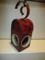 Kenyons Serilight lens Lamp spoorweg lantaarn met brander, Verzamelen, Ophalen of Verzenden, Gebruikt, Trein, Overige typen