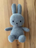 Nijntje Knuffel Corduroy Dark Grey 23 cm, Kinderen en Baby's, Speelgoed | Knuffels en Pluche, Ophalen of Verzenden, Nieuw, Konijn