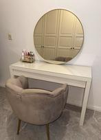 Malm tafel + stoel, Ophalen, Gebruikt, 50 tot 100 cm, Minder dan 100 cm