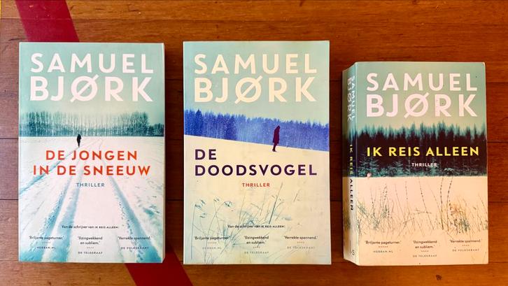 Samuel Bjørk Thriller 3 stuks, Boeken, Thrillers, Gelezen, Scandinavië, Ophalen of Verzenden
