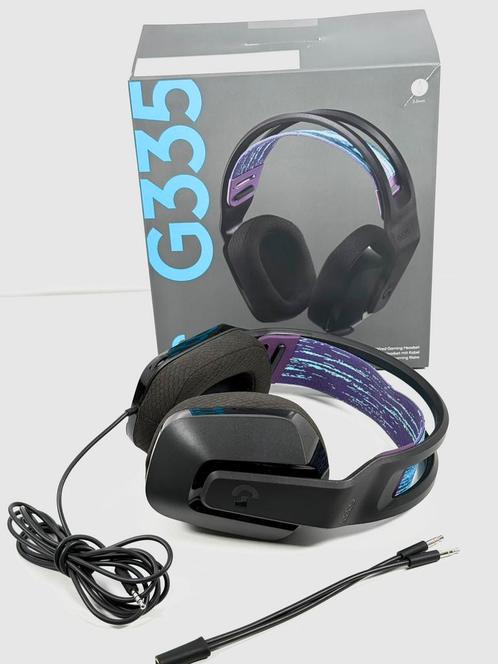 Logitech G335 – Gaming Headset – Zeer netjes, Computers en Software, Headsets, Zo goed als nieuw, Over-ear, Bedraad, Gaming headset