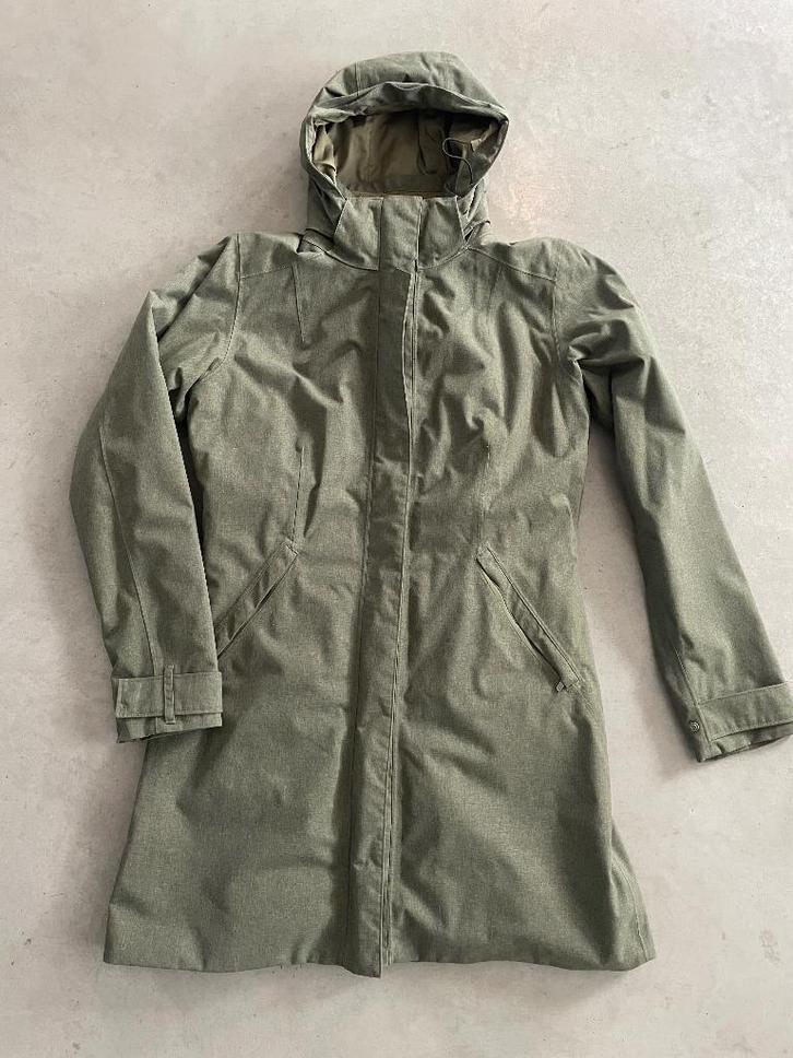 Patagonia W's Vosque 3-in-1 Parka, Kleding | Dames, Jassen | Winter, Zo goed als nieuw, Maat 38/40 (M), Groen, Ophalen of Verzenden